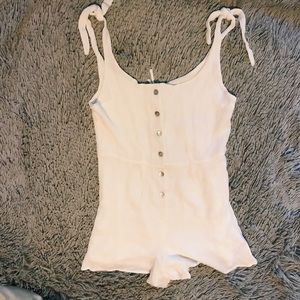 Urban Outfitters Button Romper
